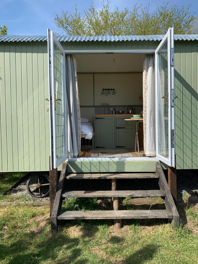 Hillcrest Hut Apartment Tenby Bagian luar foto
